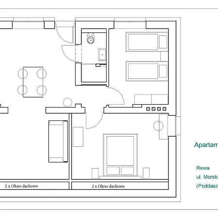 Апартаменты Apartamenty Rewa Рева